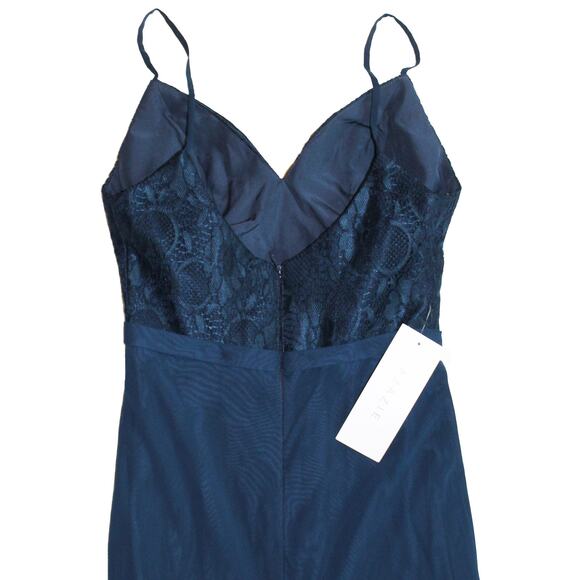 AZAZIE Esmeralda Dress Dark Navy A0 NWT - Picture 10 of 15